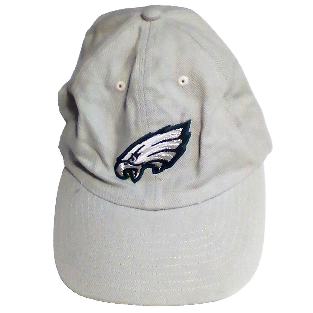 Vintage Philadelphia Eagles NFL 90s Mens Promotional Strapback Hat Casual Adult